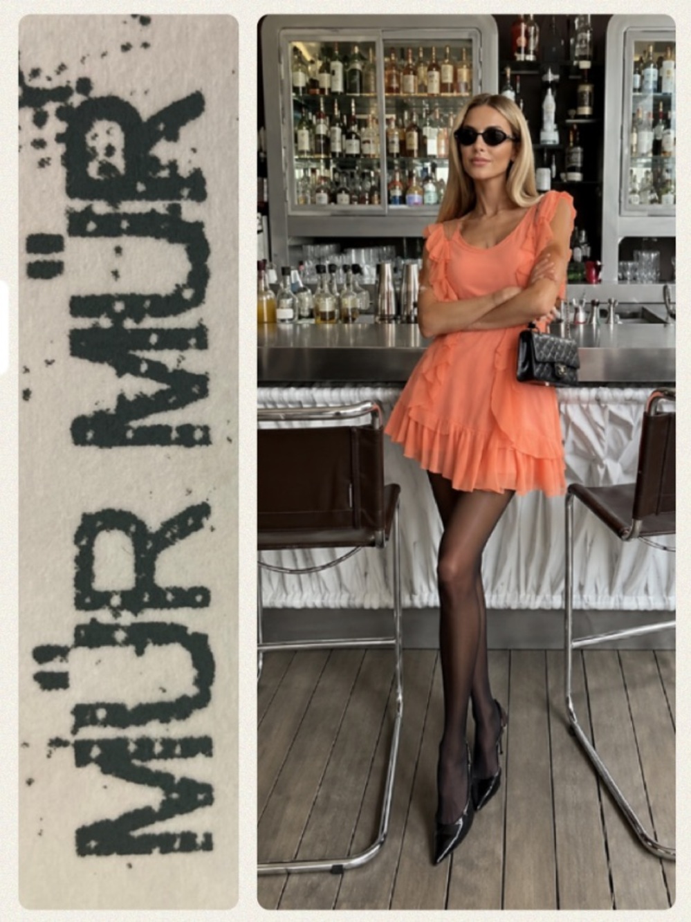 NEW!  Mür Mür asymmetric tunic dress